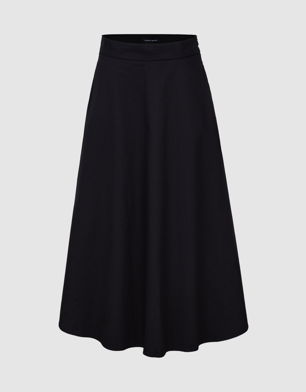 Midi A-Line Skirt