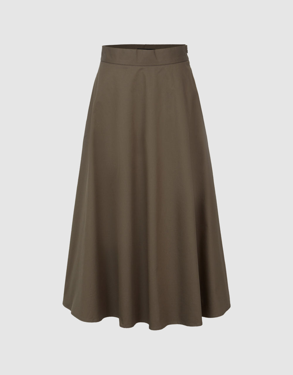 Midi A-Line Skirt
