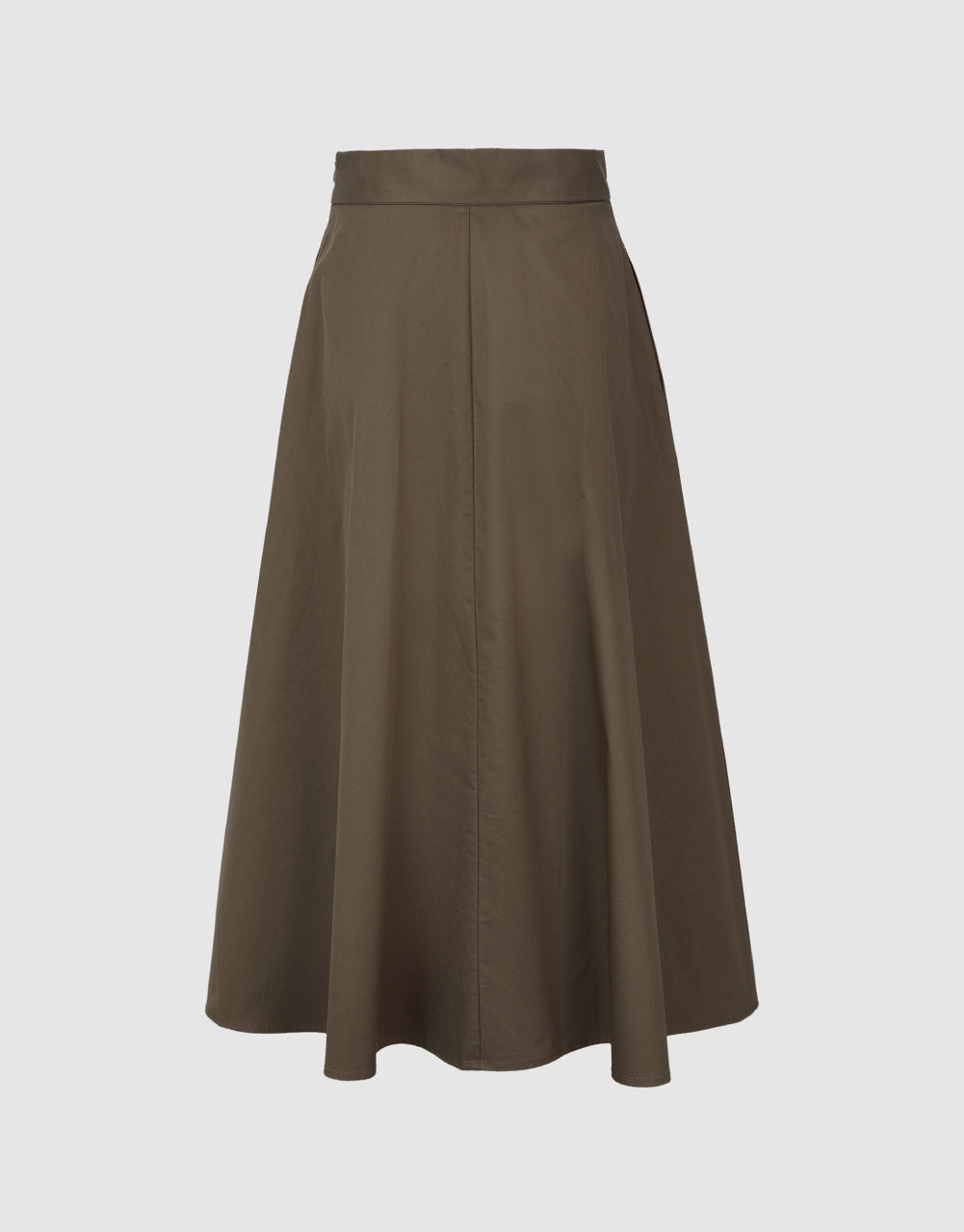 Midi A-Line Skirt