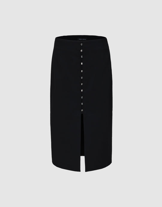 Midi Straight Skirt