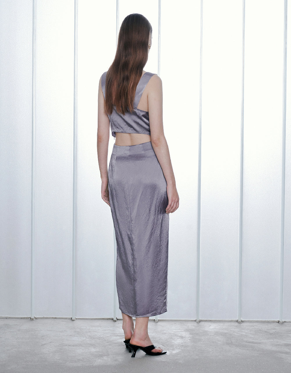 Maxi Straight Skirt