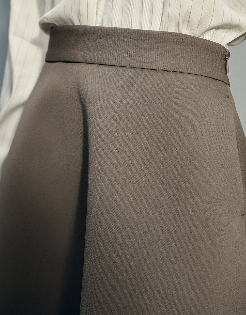 Midi A-Line Skirt