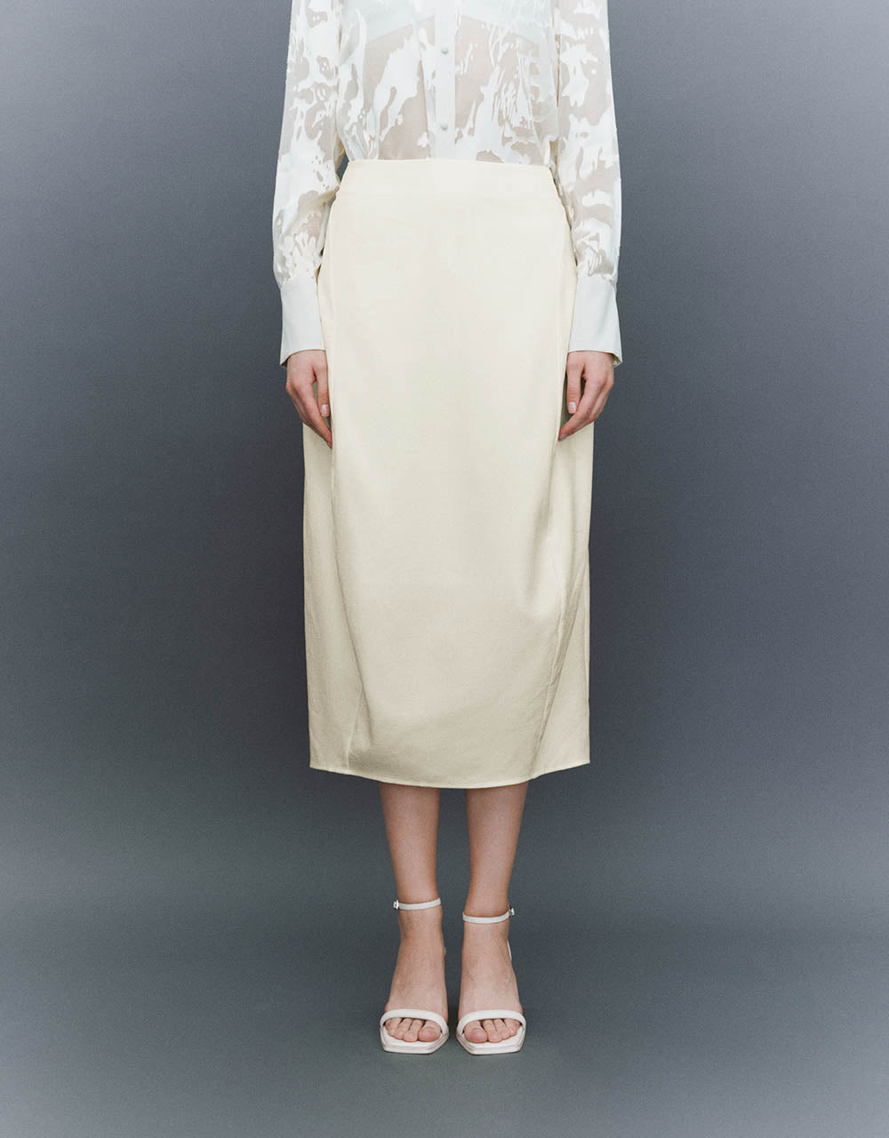 Midi Balloon Skirt