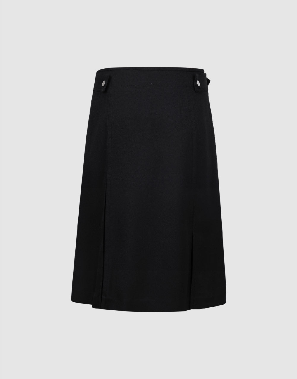 Mini A-Line Skirt With Belt