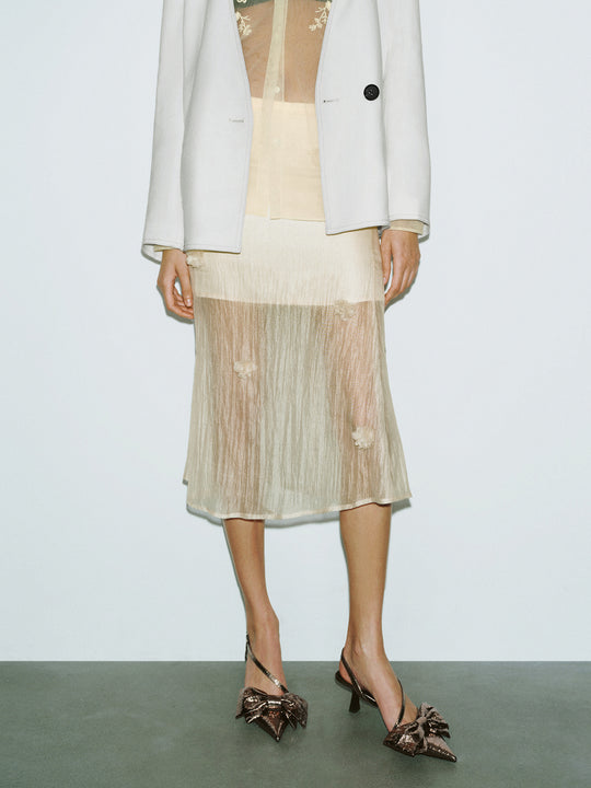 Sheer Fishtail Skirts