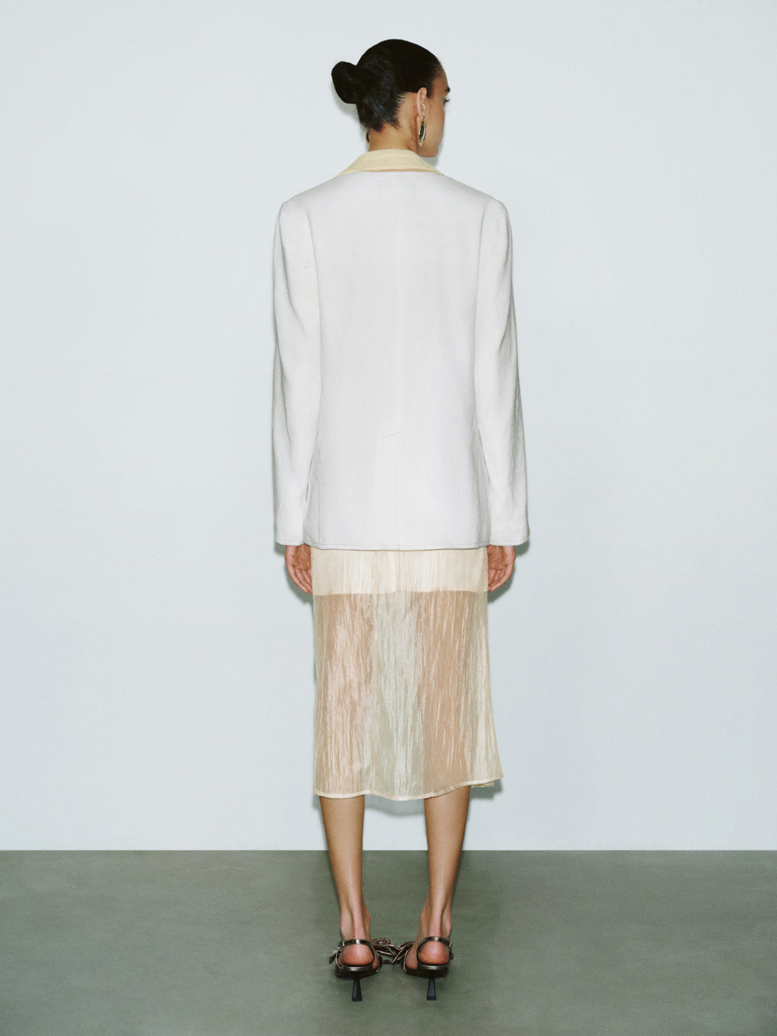 Sheer Fishtail Skirts