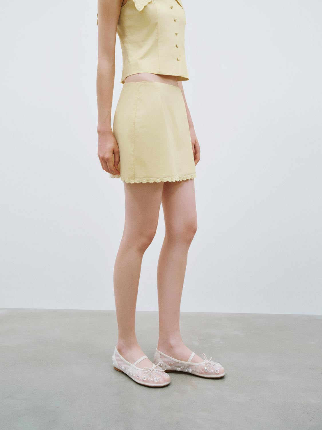 Straight Mini Skirts