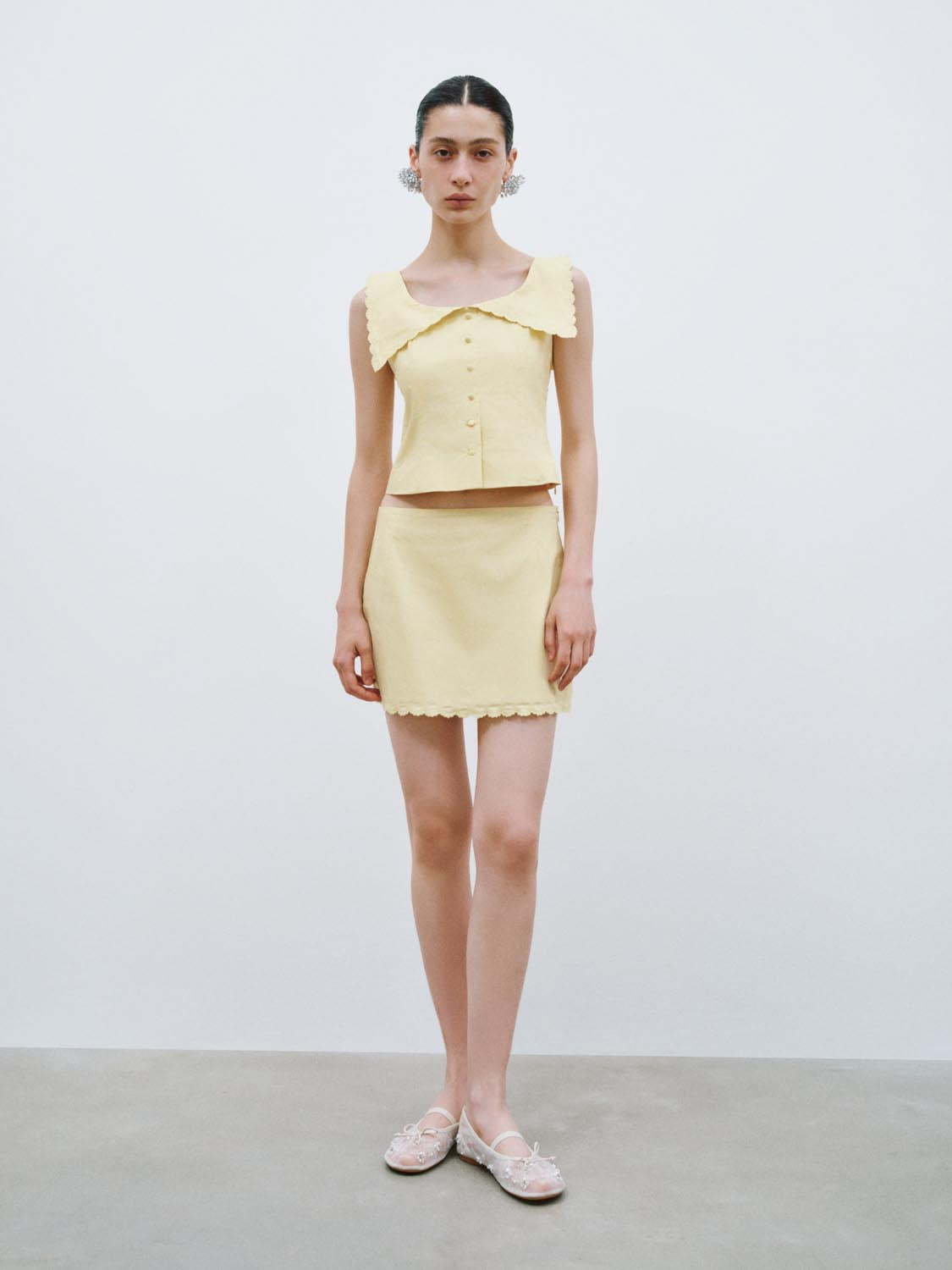 Straight Mini Skirts