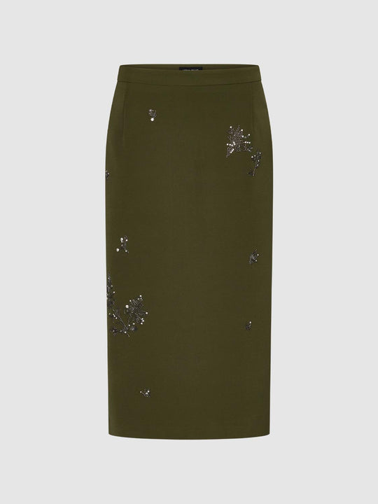 Straight Midi Skirts