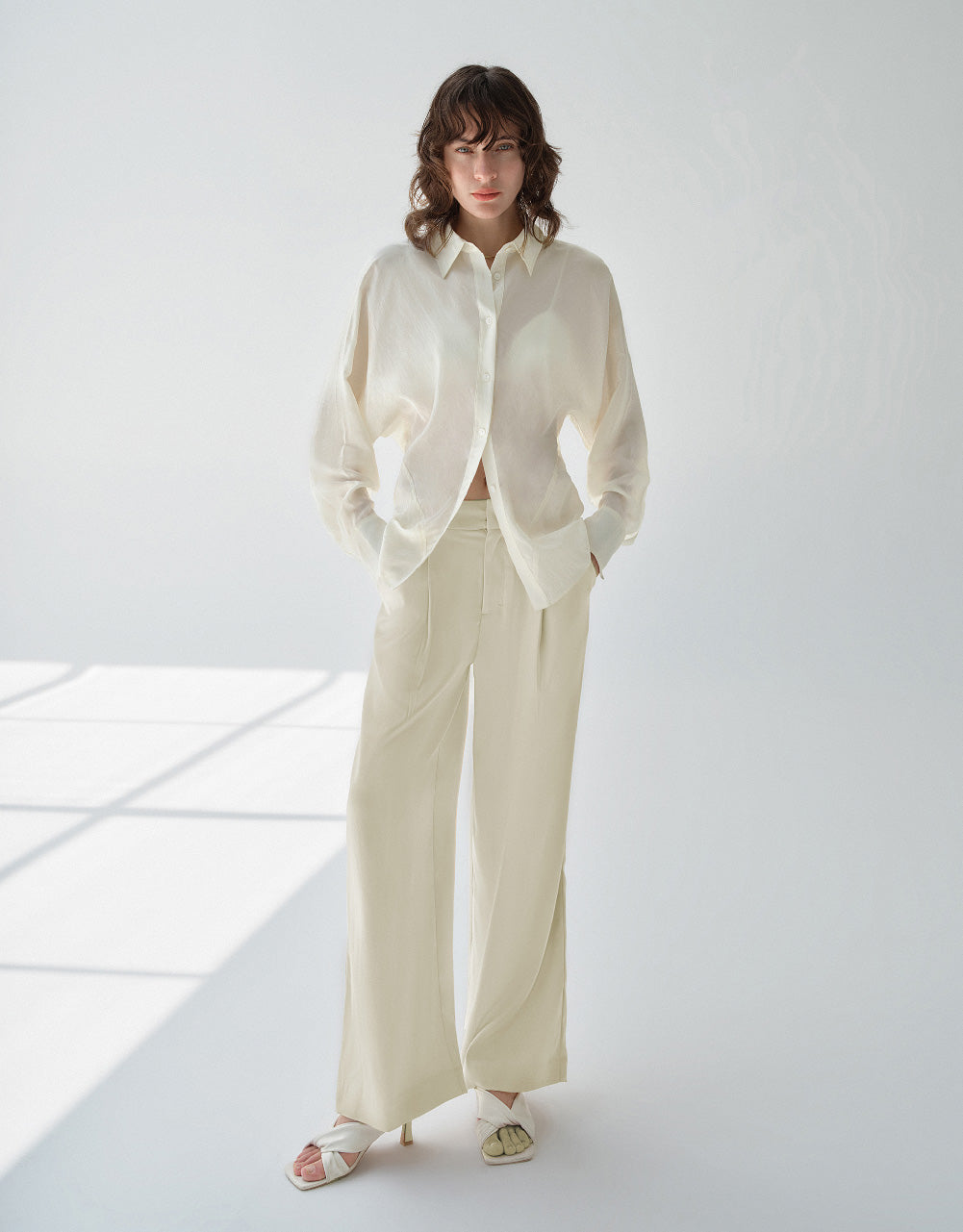 Woven Straight Pants