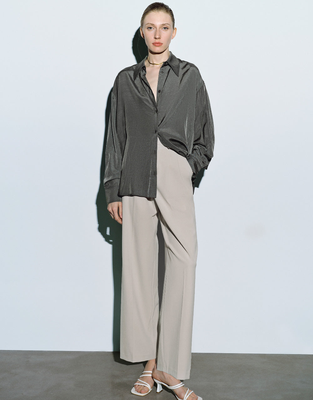 Woven Straight Pants