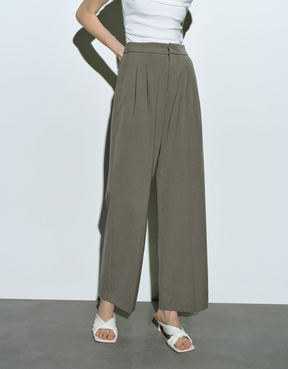 Woven Straight Pants