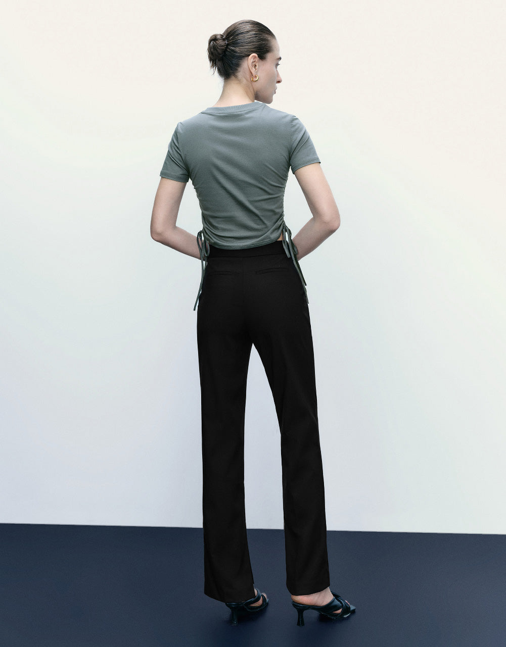 Tailored Straight Pants