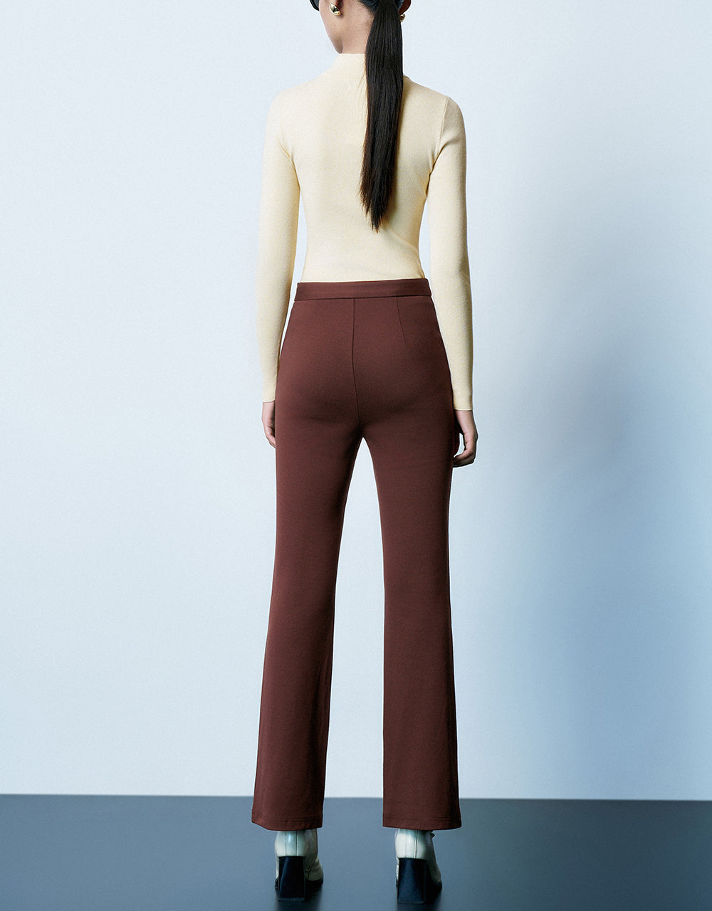 Knitted Flare Pants