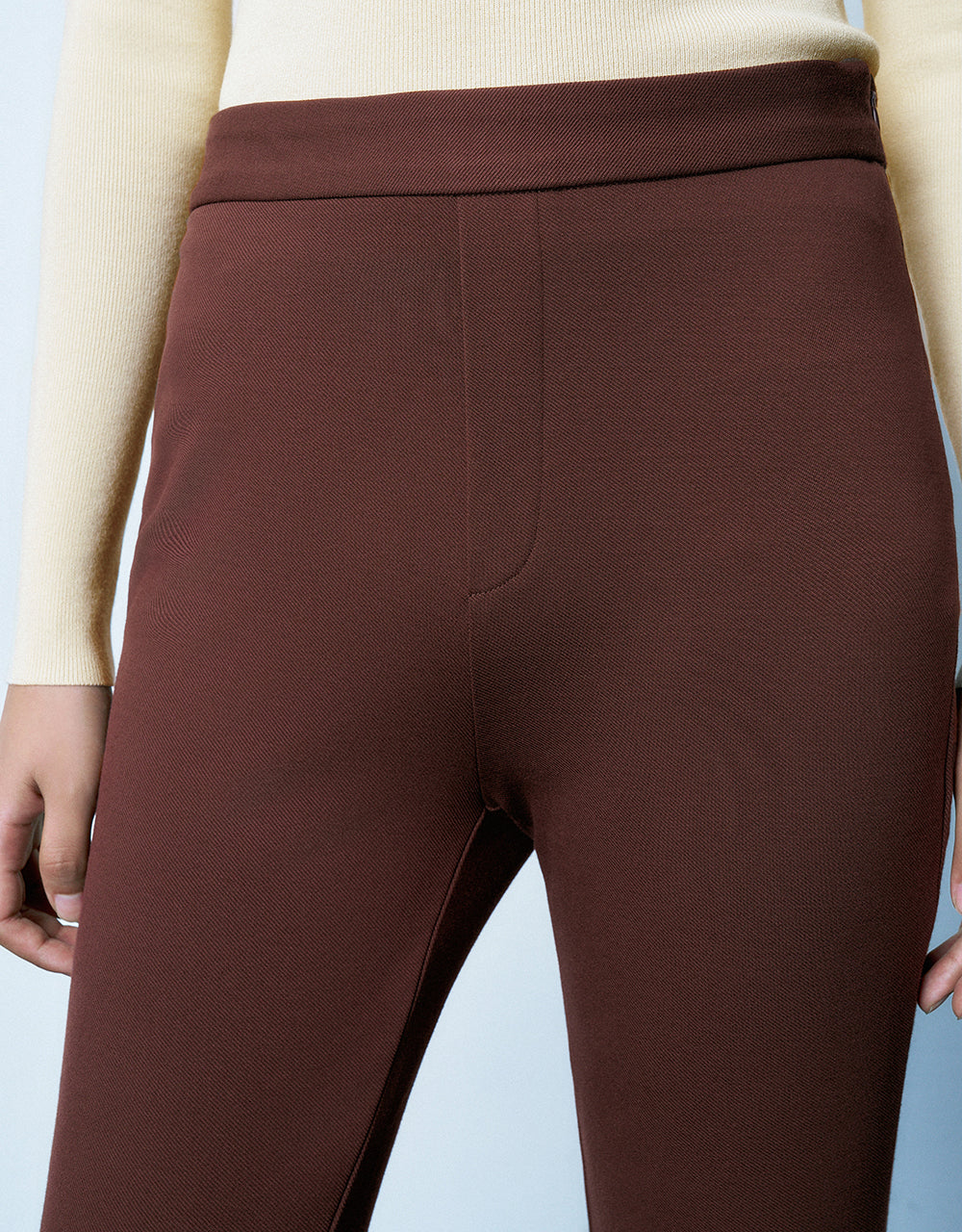 Knitted Flare Pants
