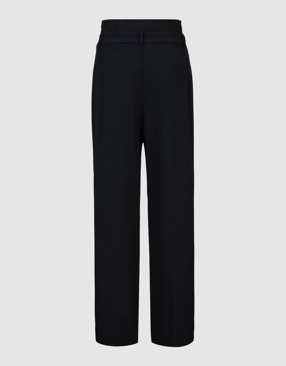 Woven Extra Long Wide-Leg Pants