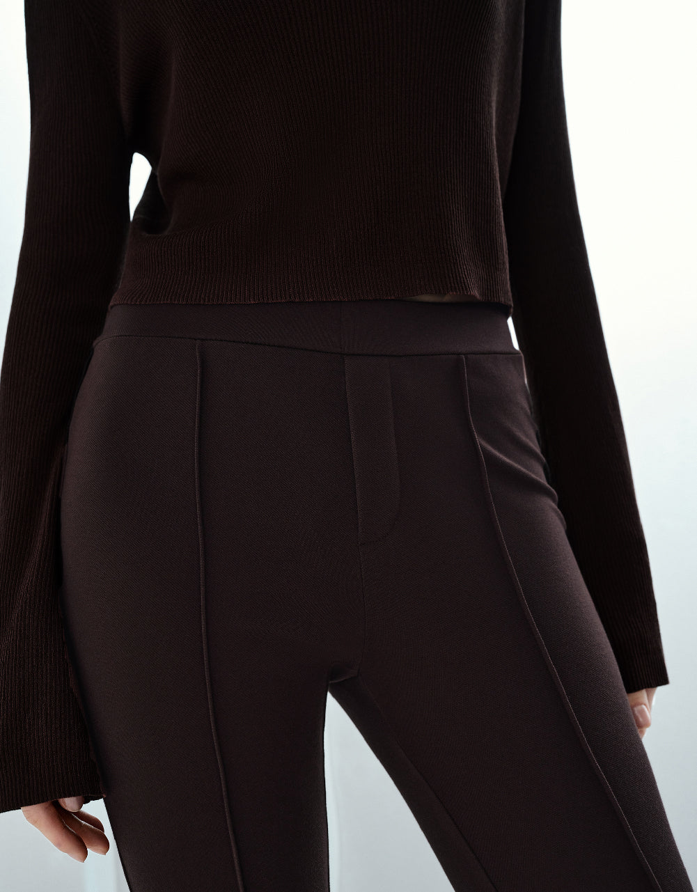 Knitted Flare Pants