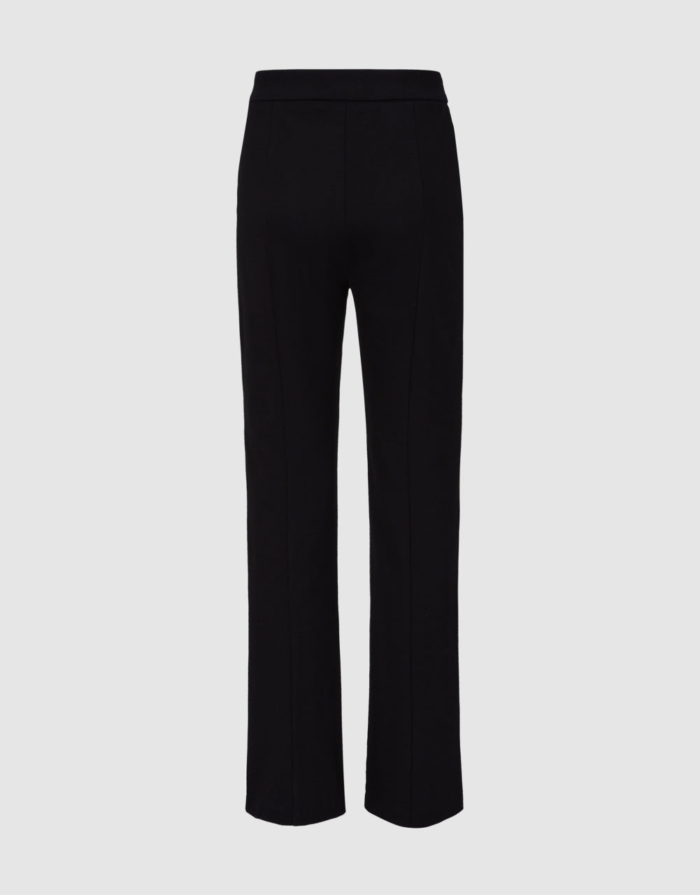 Straight Pants With Buttons Décor