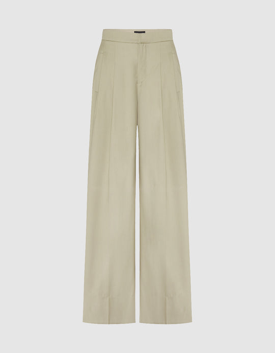 Woven Wide-Leg Pants