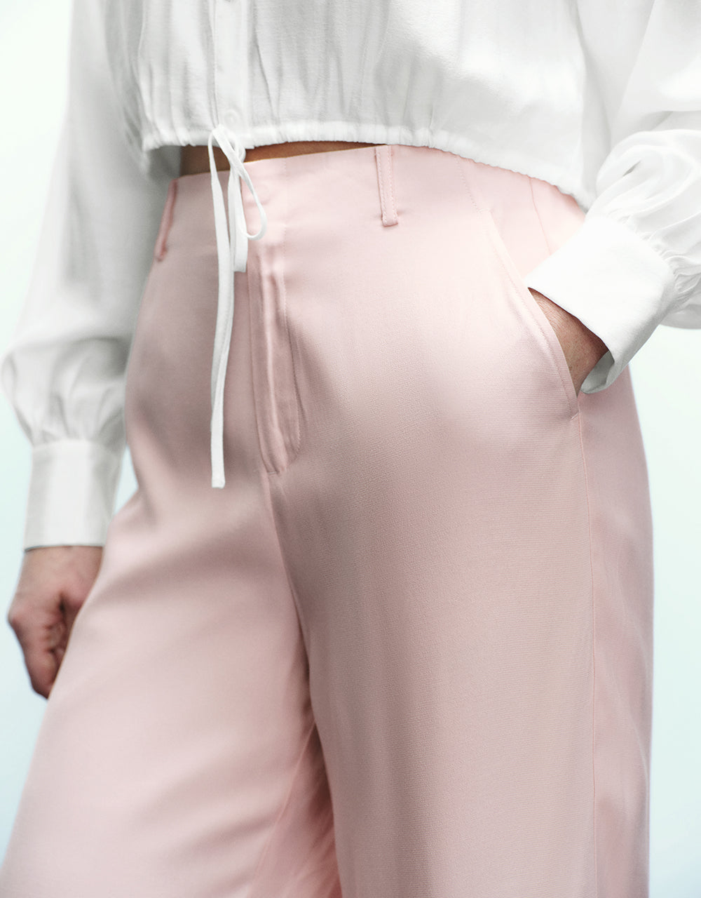 Loose Wide-Leg Pants