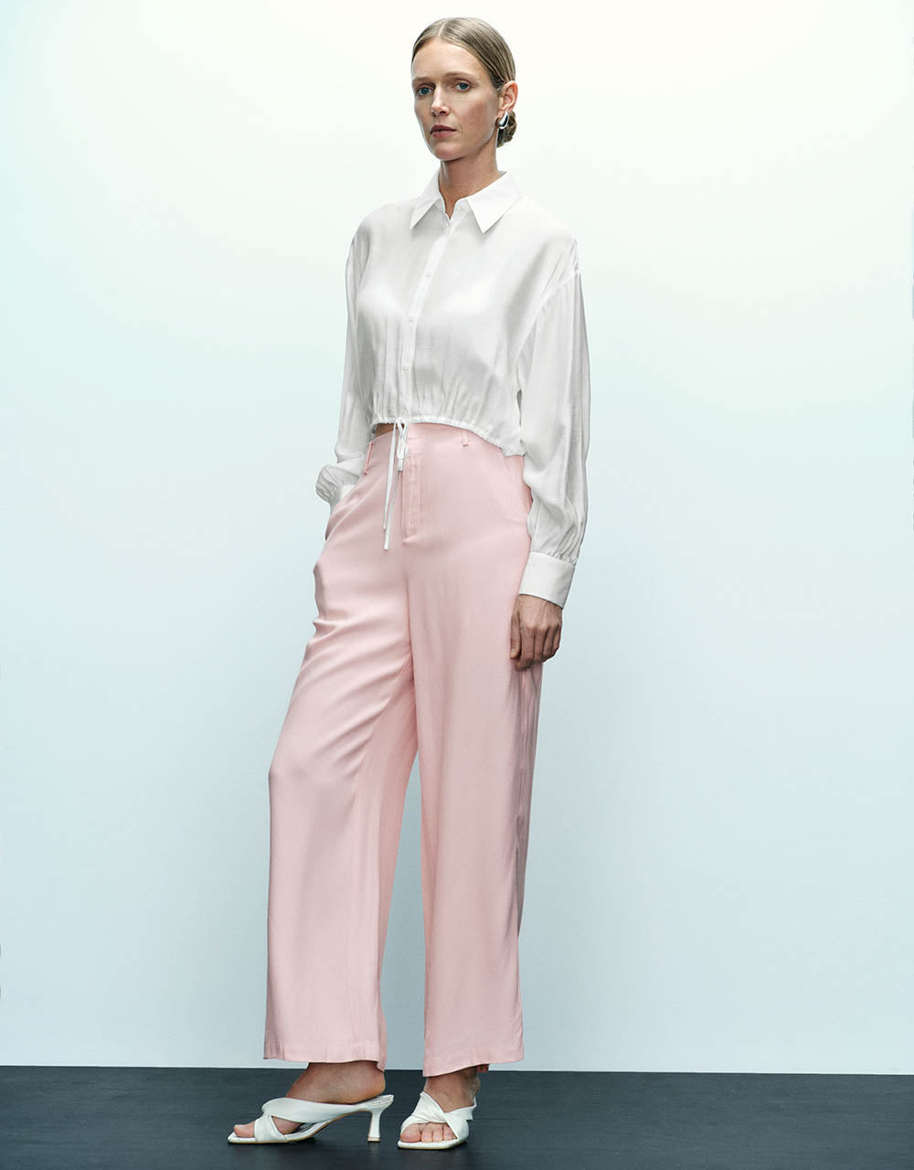 Loose Wide-Leg Pants