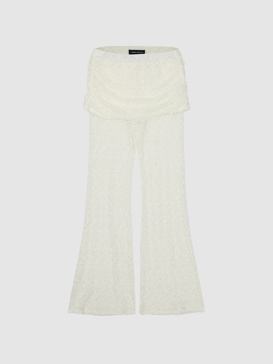 Lace Flare Pants