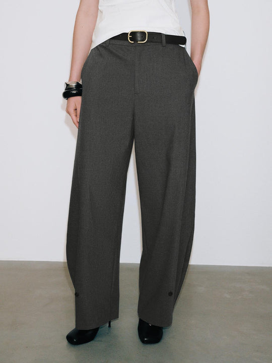 Belted Jogger Pants