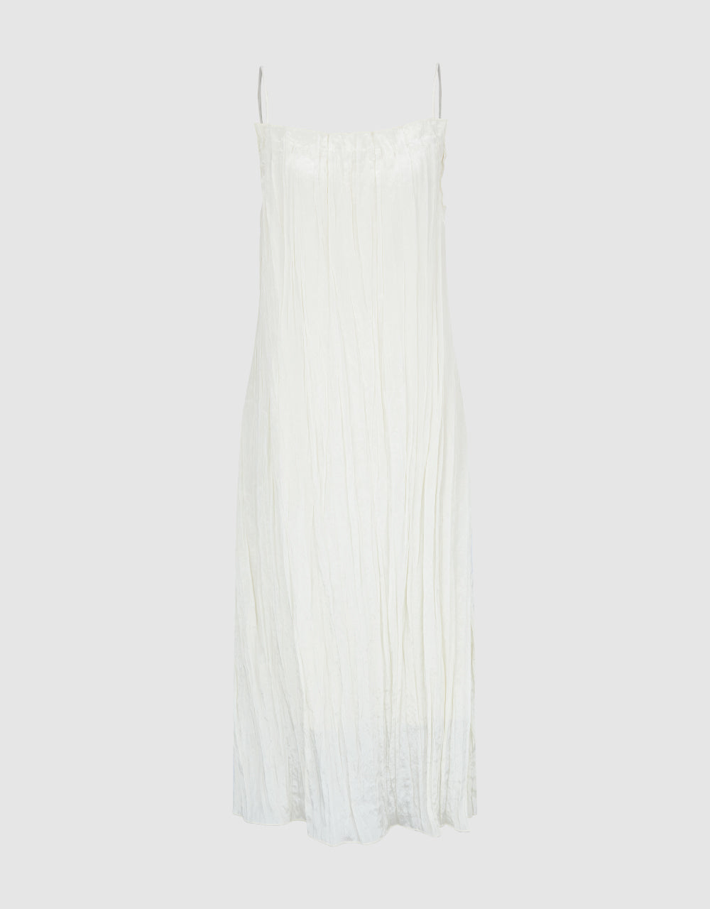 Square-cut Collar Straight Cami Dress