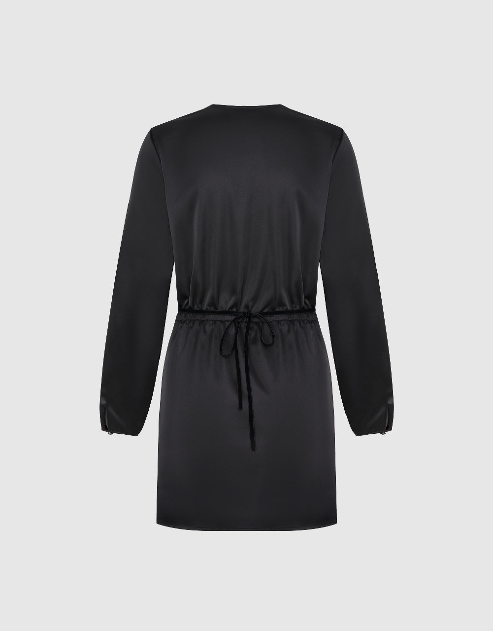Twist Front V-Neck Skinny-Fit Dress
