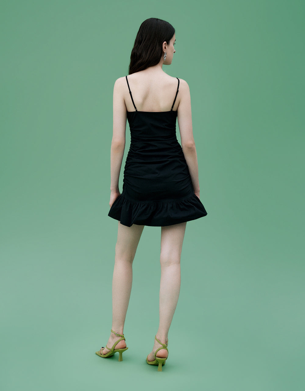 Ruched Skinny Cami Dress