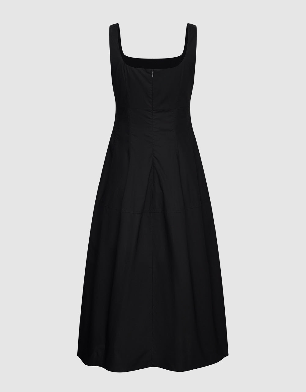 Sleeveless U Neck Skinny Dress
