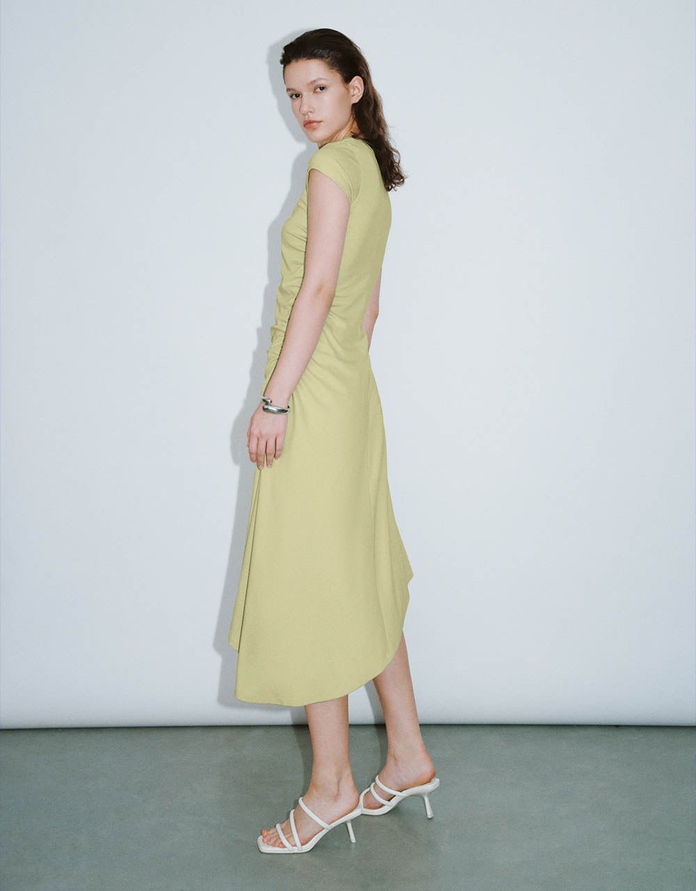 Crew Neck Skinny Dress