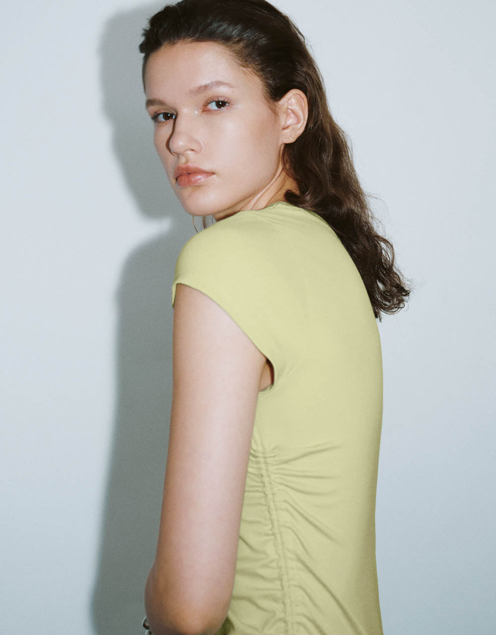 Crew Neck Skinny Dress