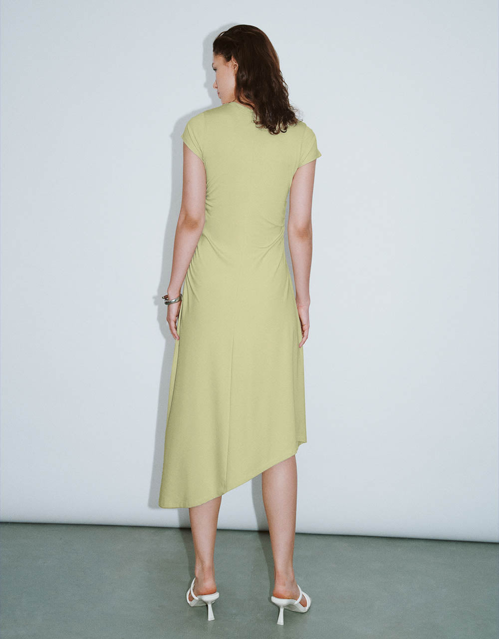 Crew Neck Skinny Dress