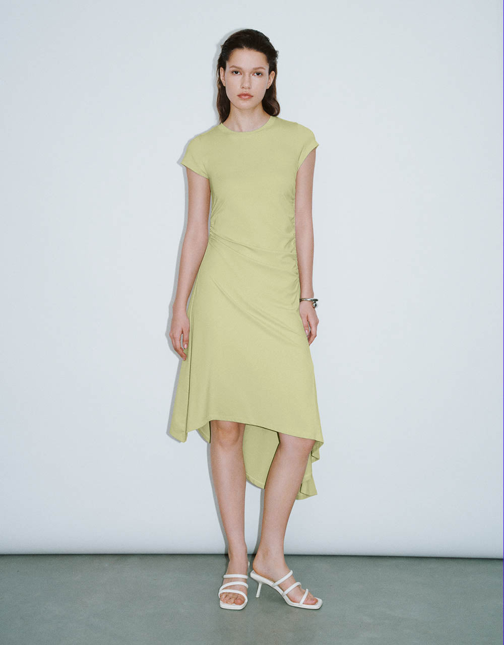 Crew Neck Skinny Dress