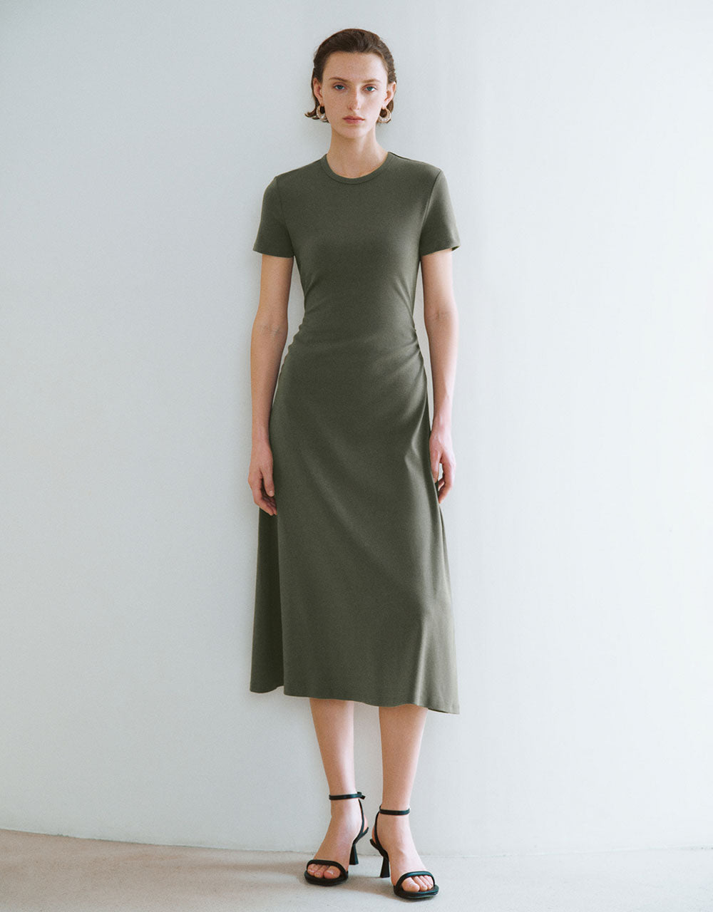 Crew Neck A-Line Dress