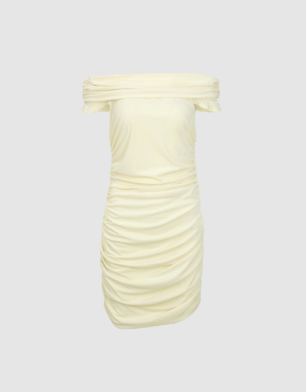 Off-Shoulder Skinny Tube Dress