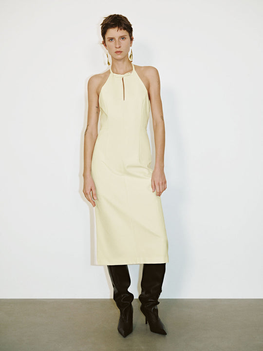 Halter Neck Straight Dresses