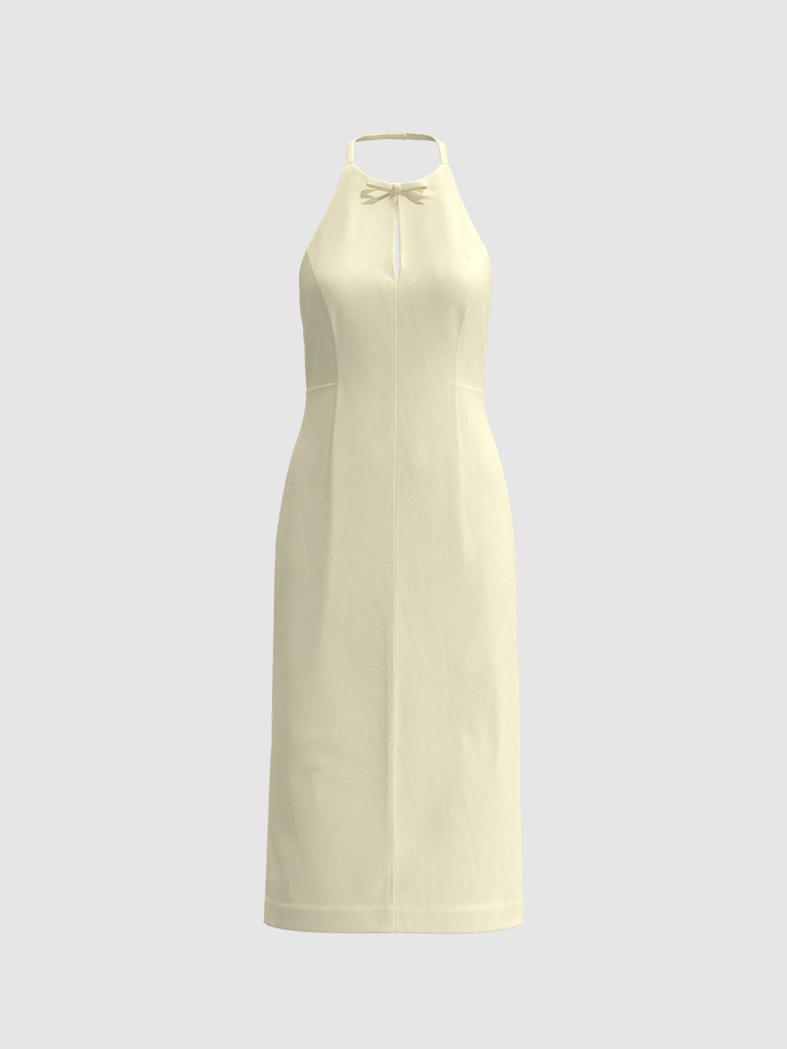 Halter Neck Straight Dresses