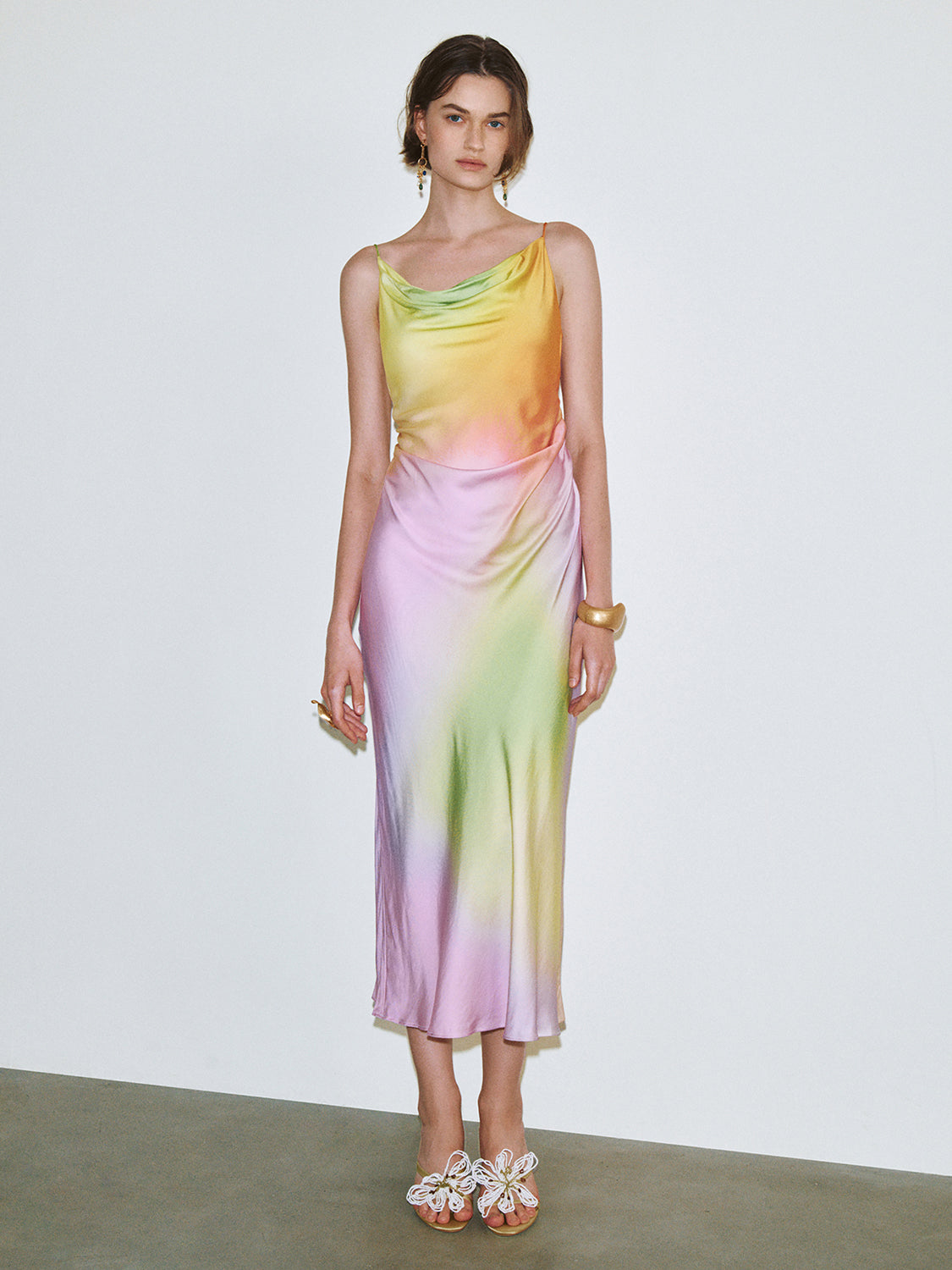 Gradient Straight Dresses