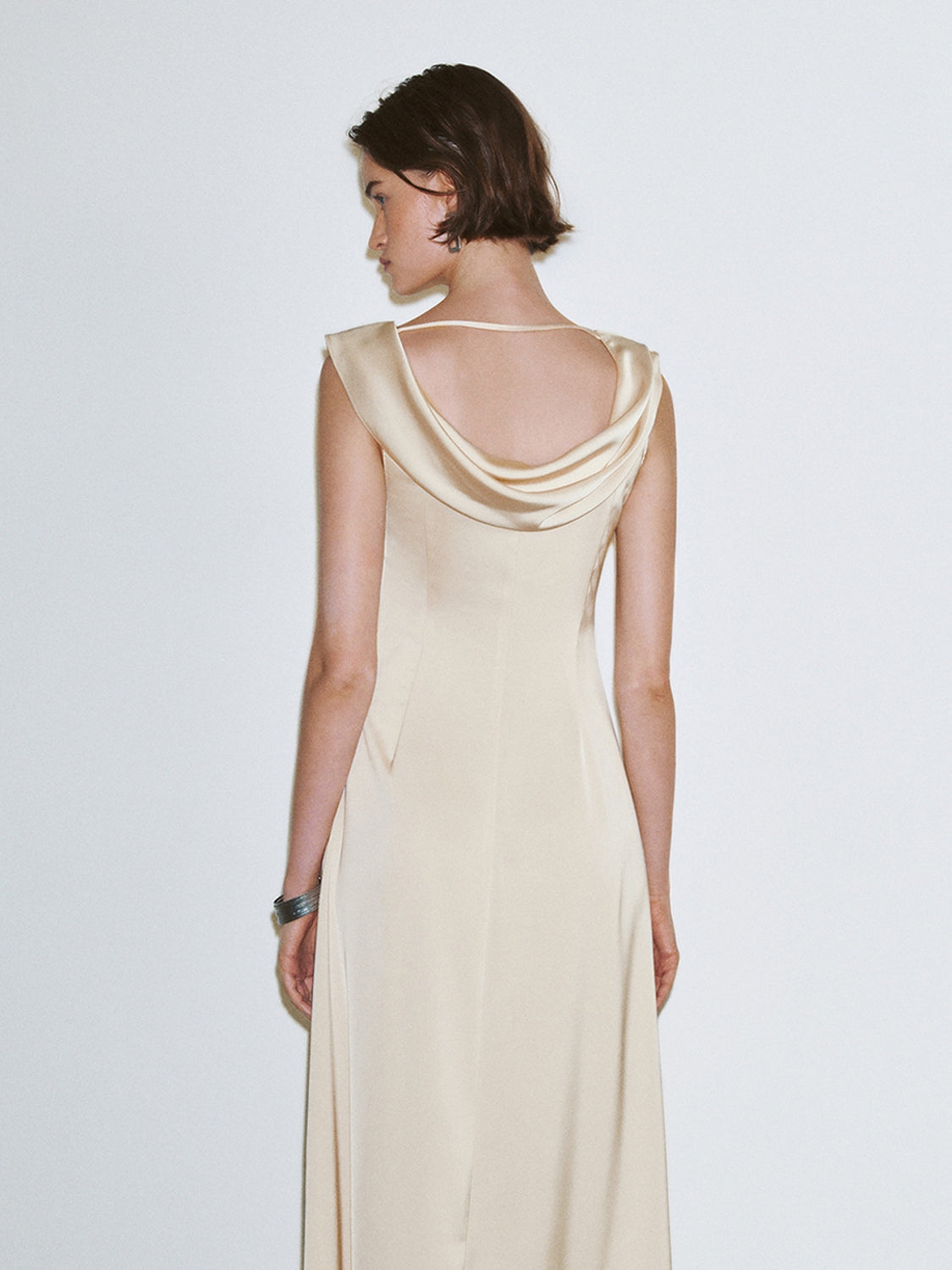 Cowl Neck A-Line Dresses