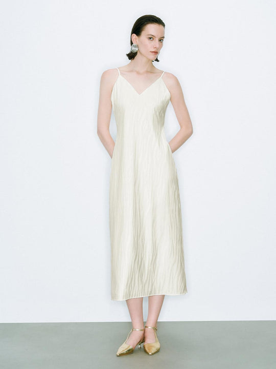 Strap Straight Midi Dresses