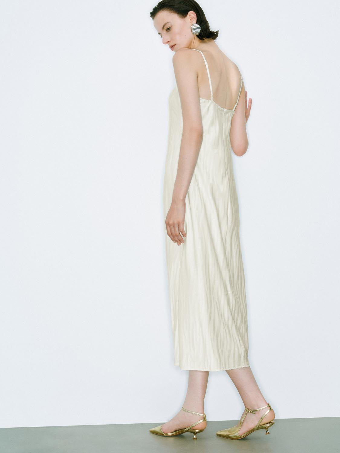 Strap Straight Midi Dresses