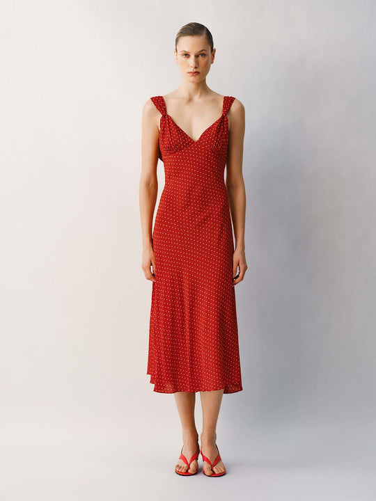 A-Line Lined Dress
