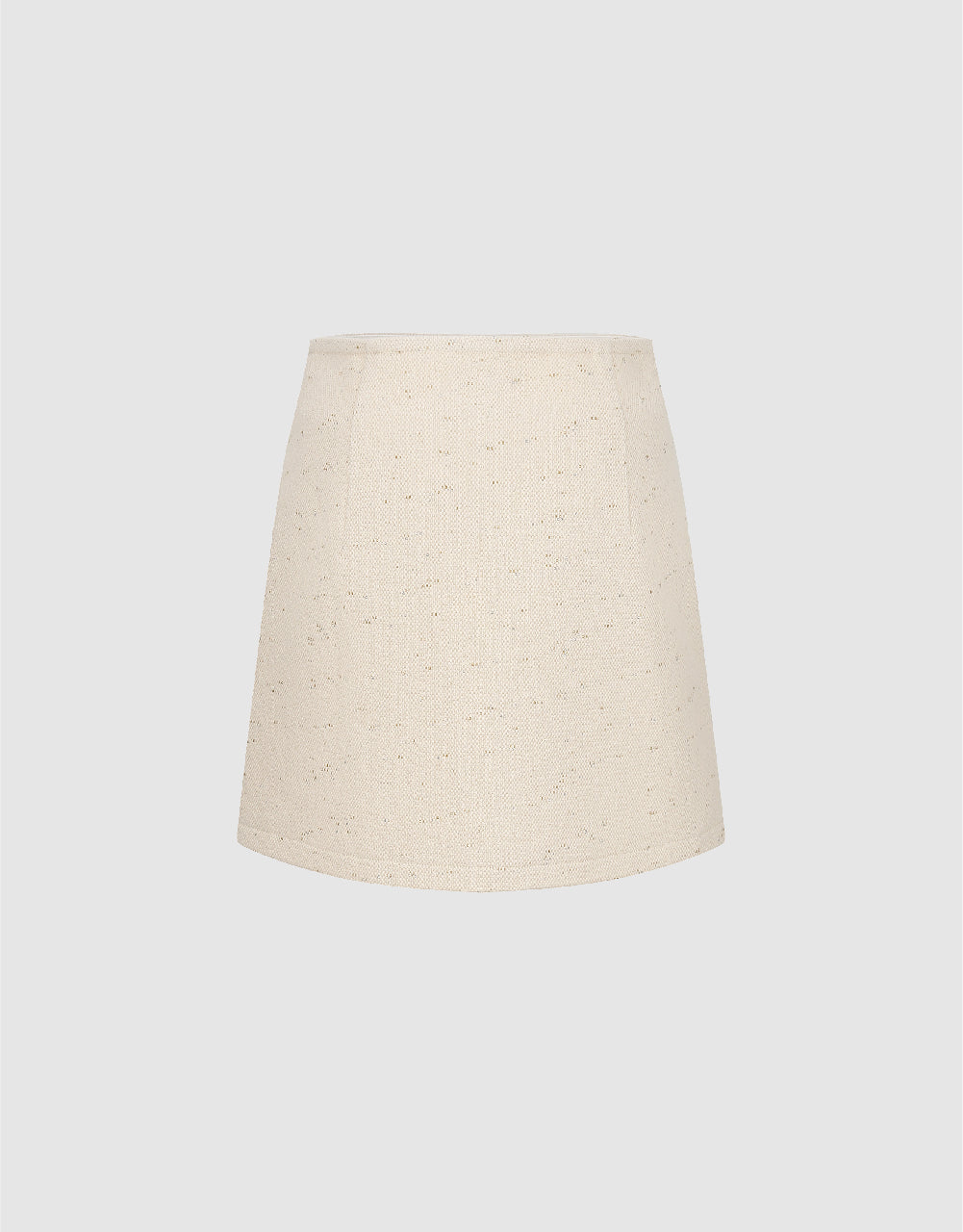 Mini A-Line Denim Skirt