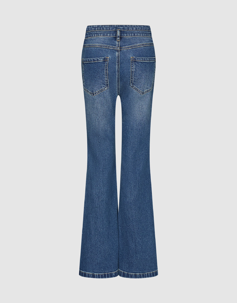 Split Hem Flare Jeans