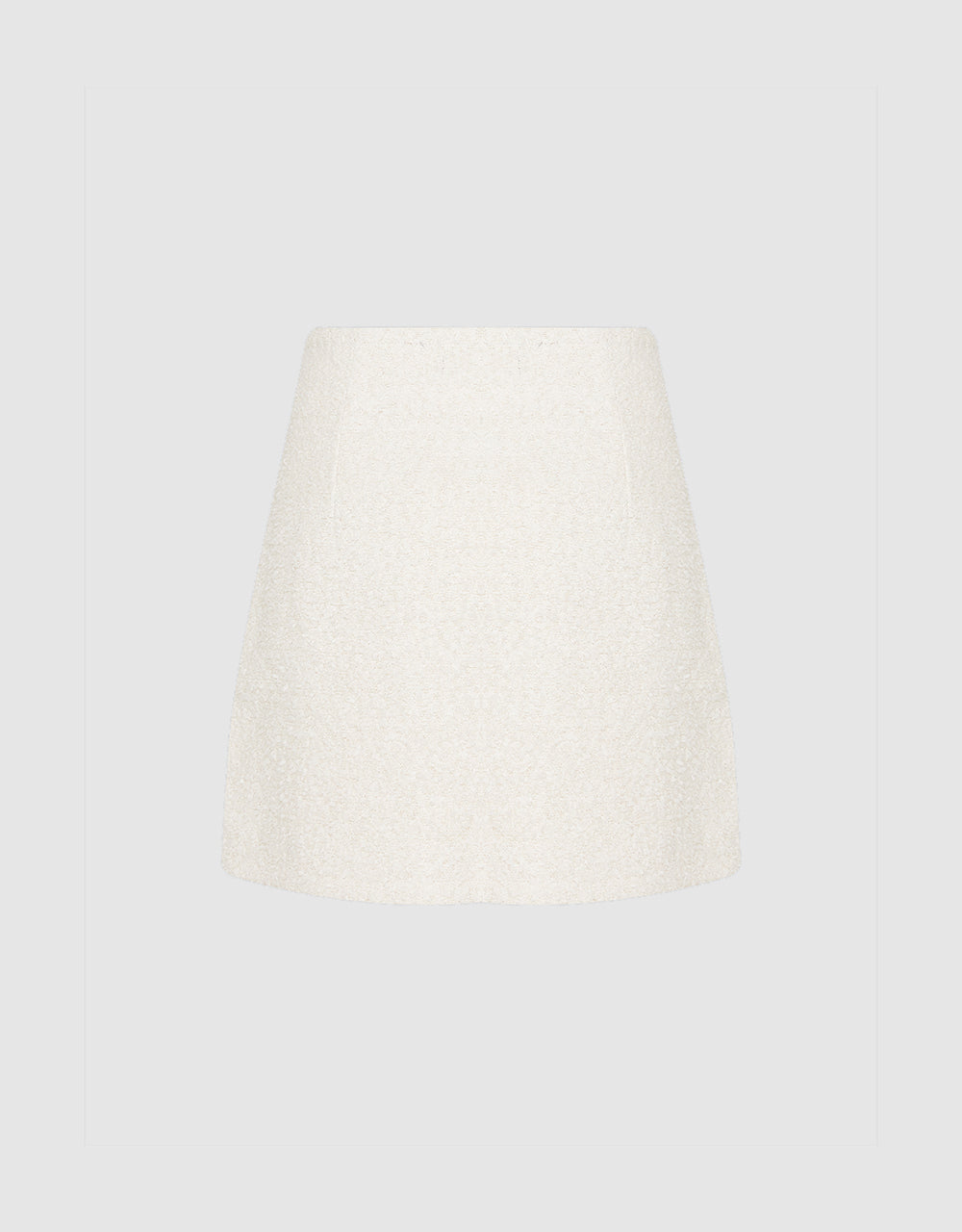 Mini Tweed A-Line Skirt