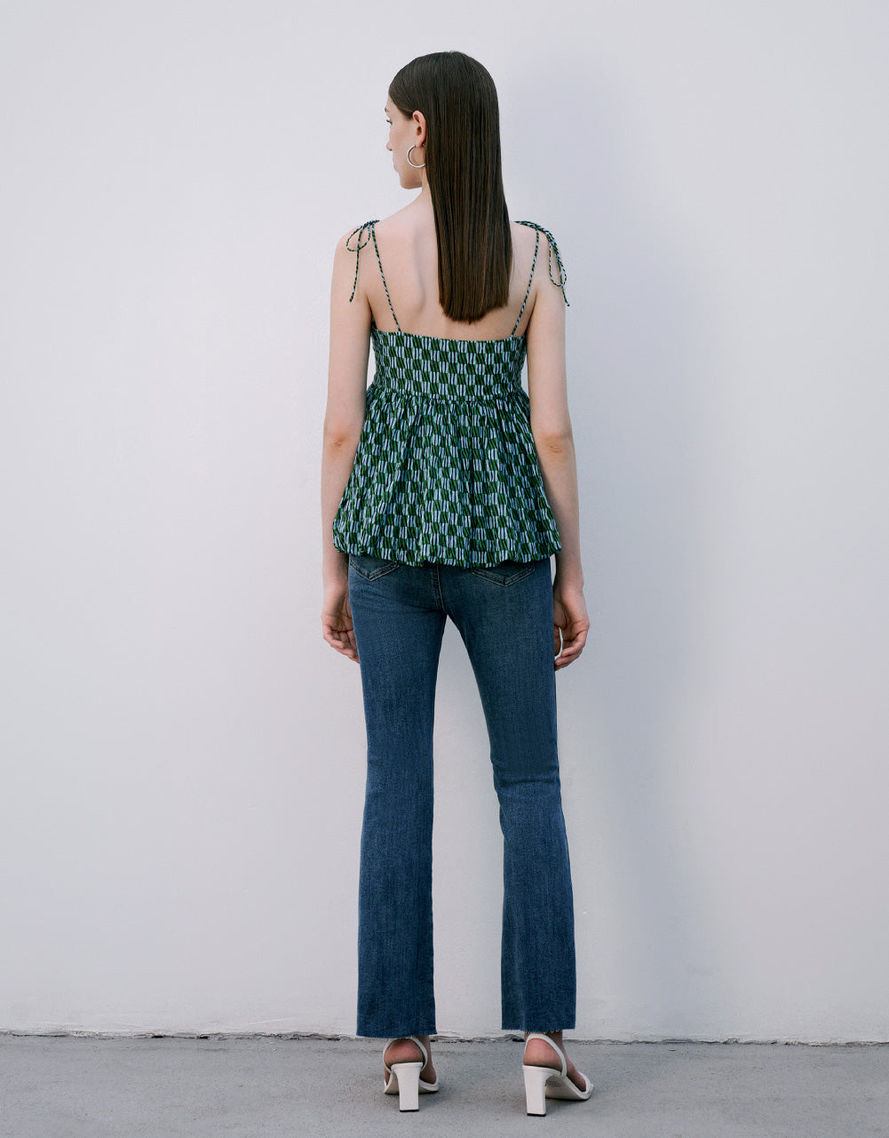 Split Hem Flare Jeans