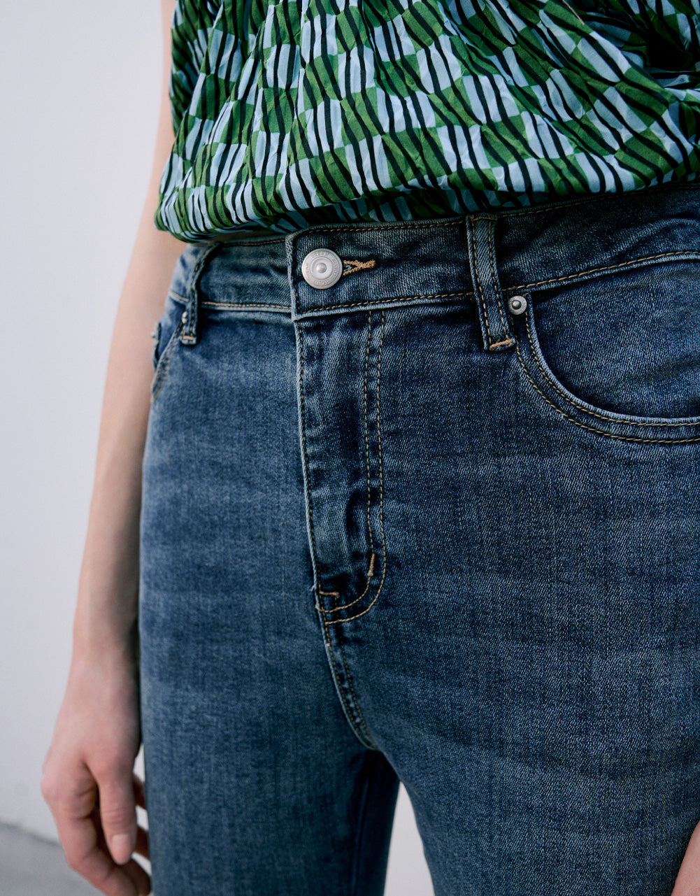 Split Hem Flare Jeans