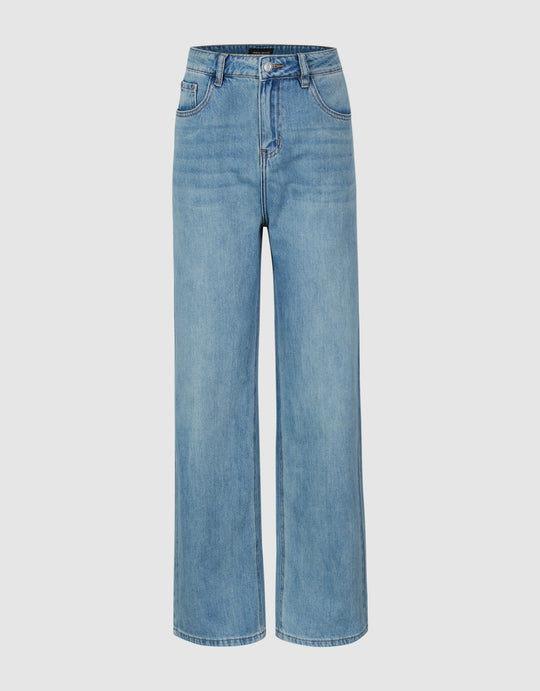Mid-Waist Jeans
